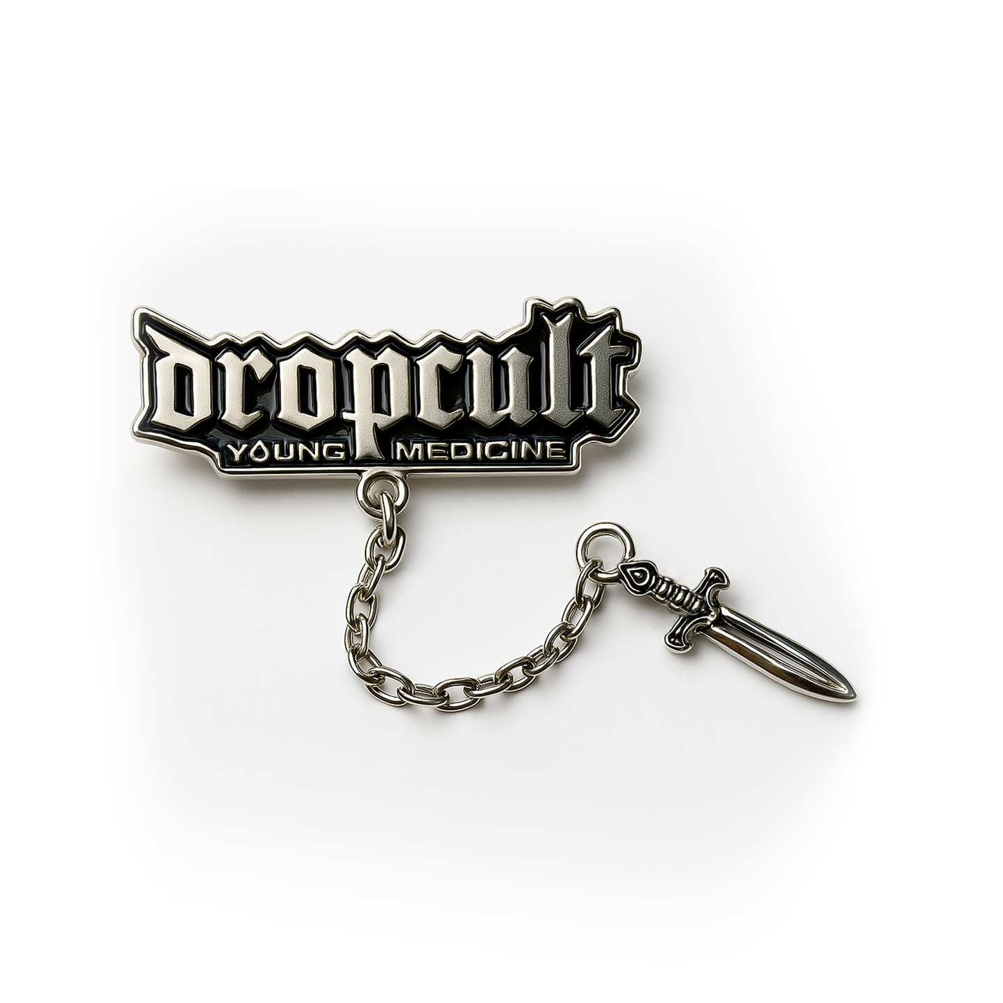 DropCult Dagger: Enamel Pin