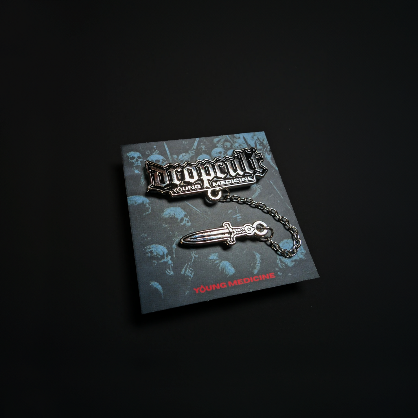 DropCult Dagger: Enamel Pin