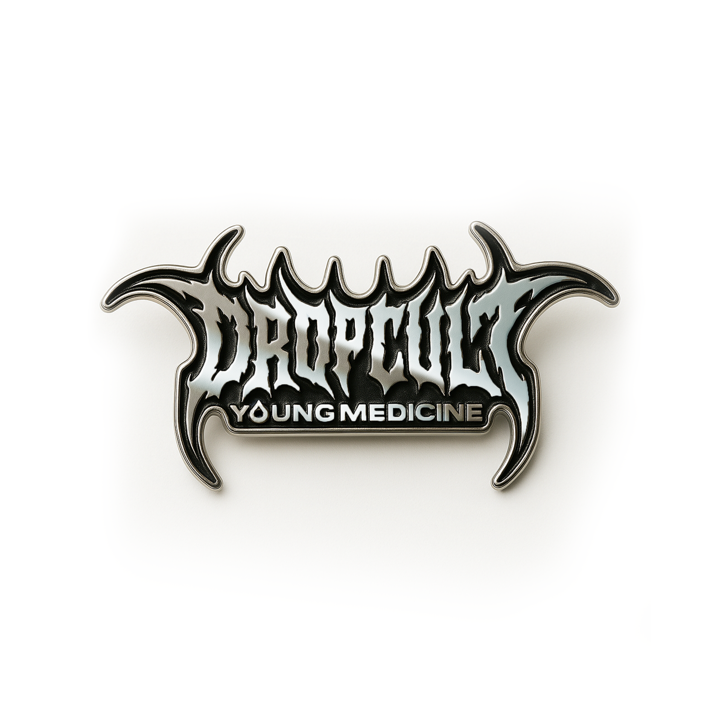 DropCult Metal: Enamel Pin