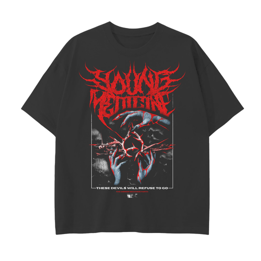 Hell Is Empty - Drop Shoulder Tee