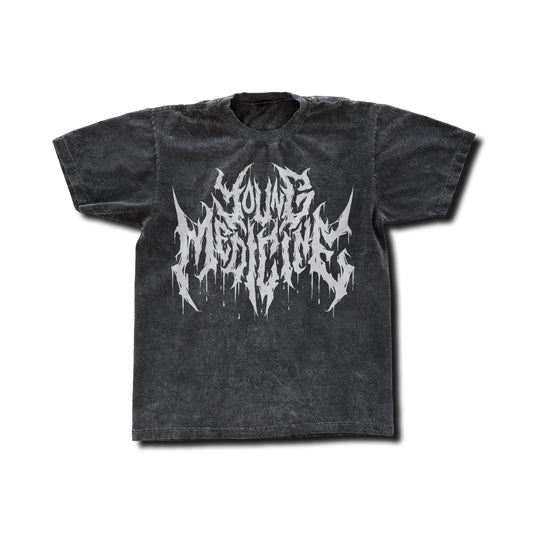 Young Medicine - Metal Logo (Mineral Wash)